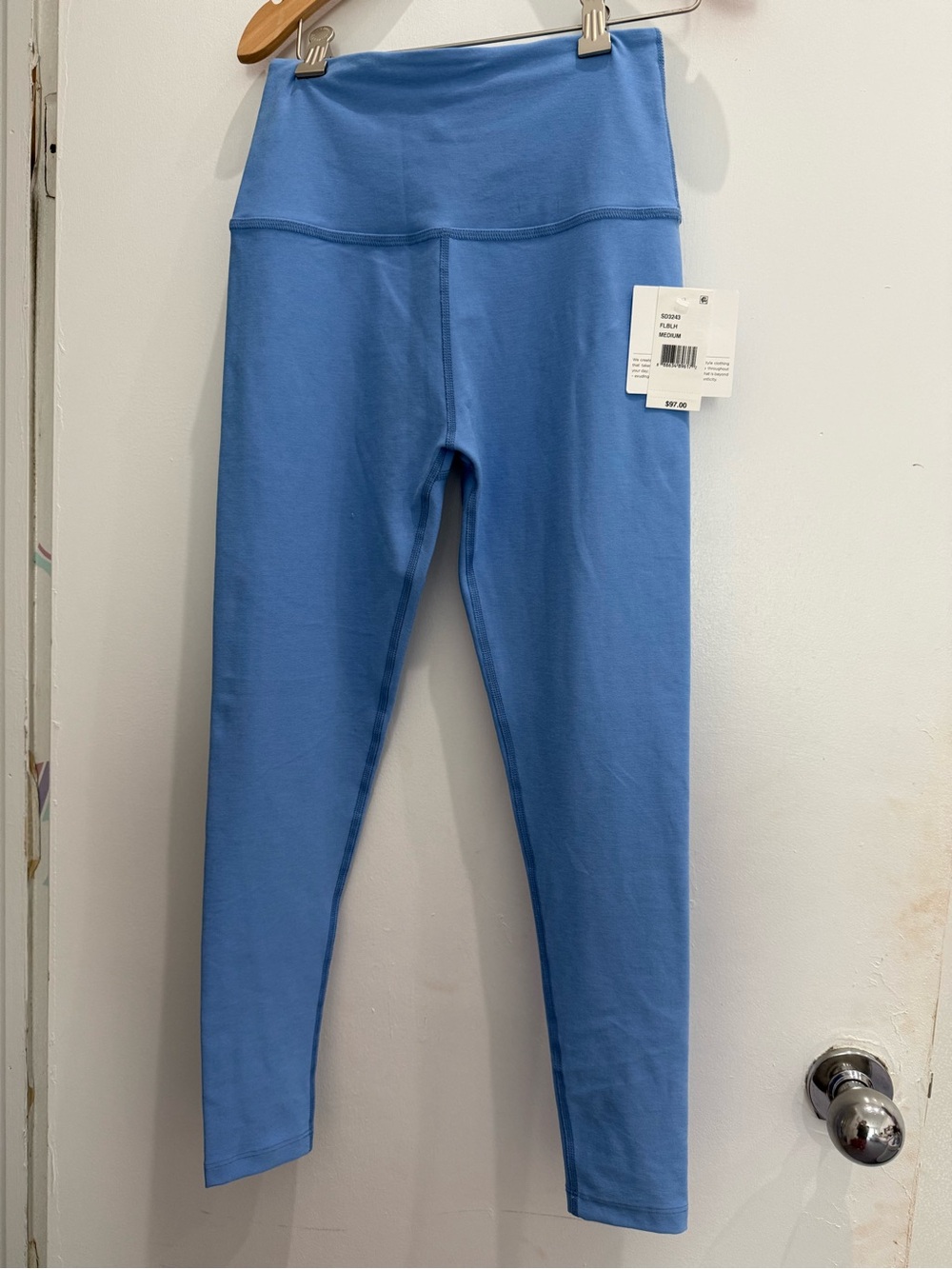Beyond Yoga Sky Blue High-Waist Leggings
